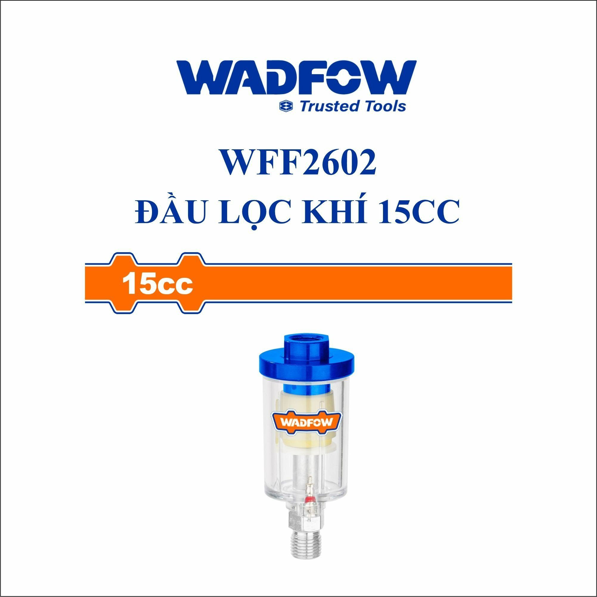  Đầu lọc khí 15cc WADFOW WFF2602 