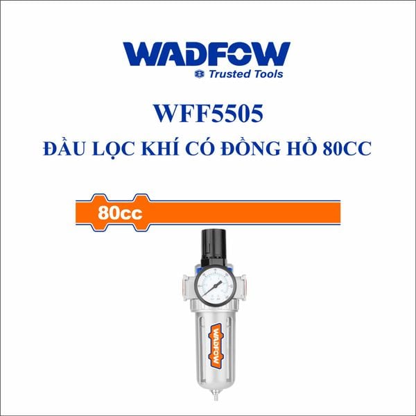 Đầu lọc khí có đồng hồ 80cc WADFOW WFF5505