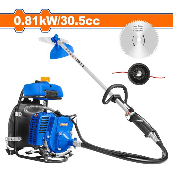 Máy cắt tỉa hàng rào và cắt cỏ chạy xăng 0.81Kw WADFOW WGM2A30