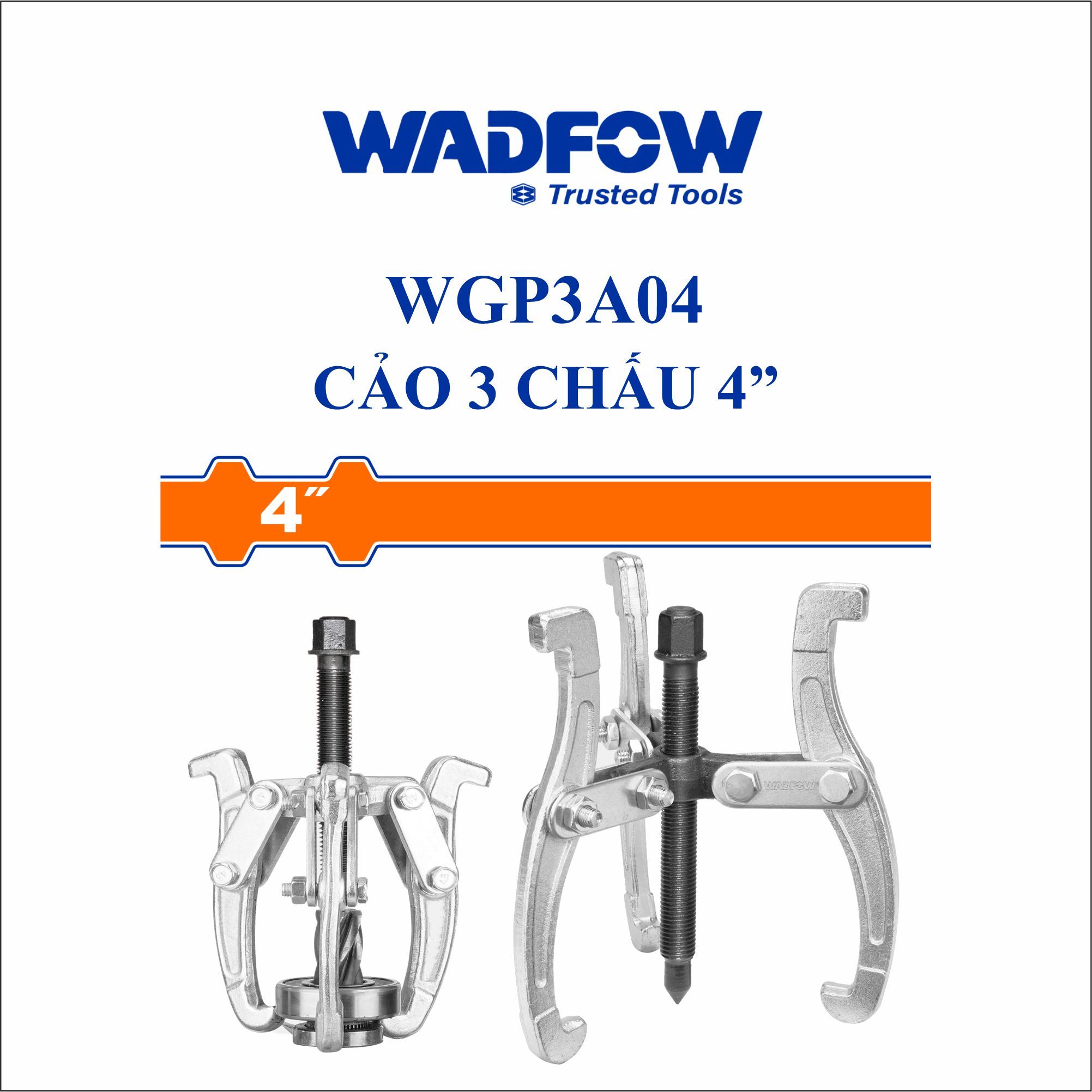  Cảo 3 chấu 4 Inch WADFOW WGP3A04 