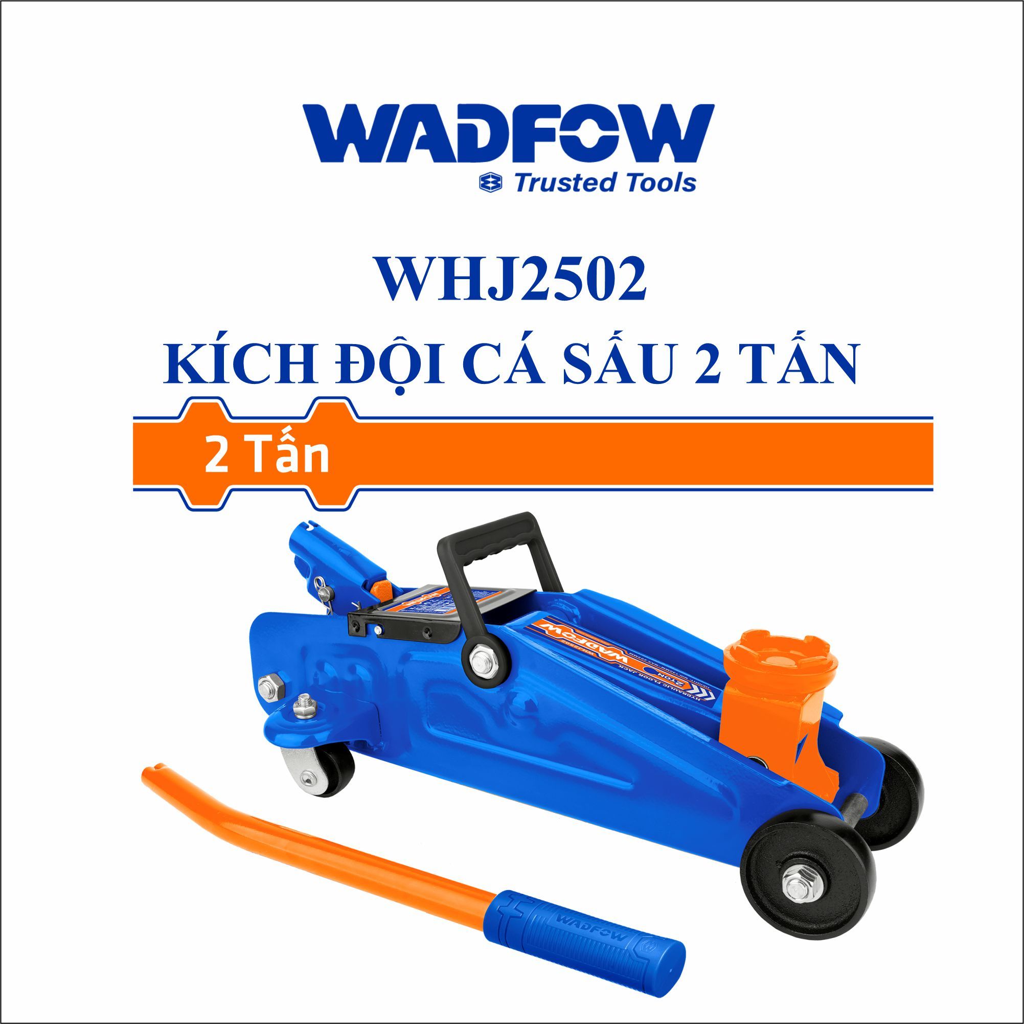  Con đội cá sấu 2 tấn WADFOW WHJ2502 