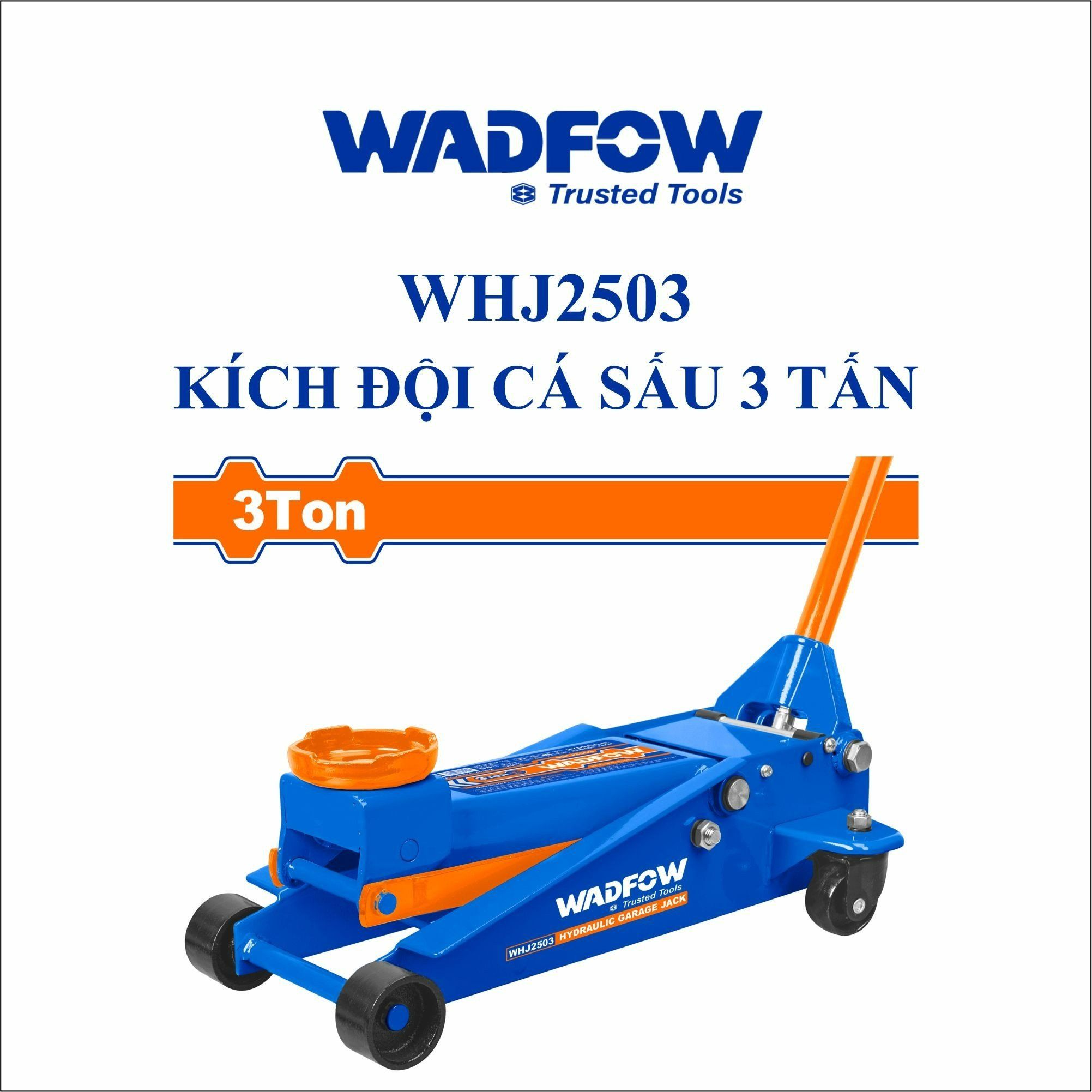  Con đội cá sấu 3 tấn WADFOW WHJ2503 