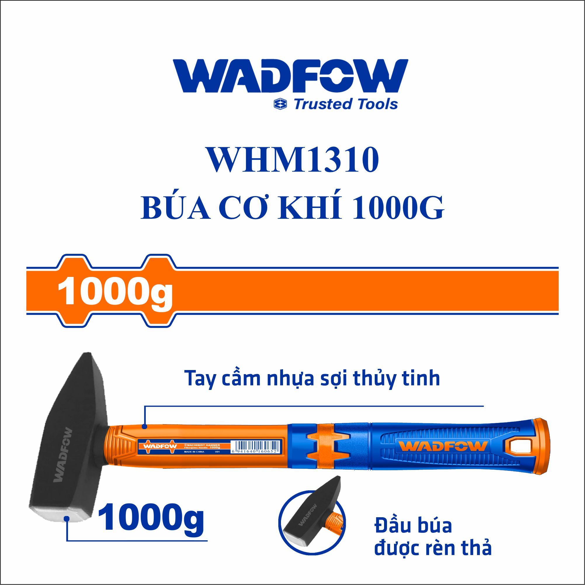  Búa cơ khí 1000g WADFOW WHM1310 