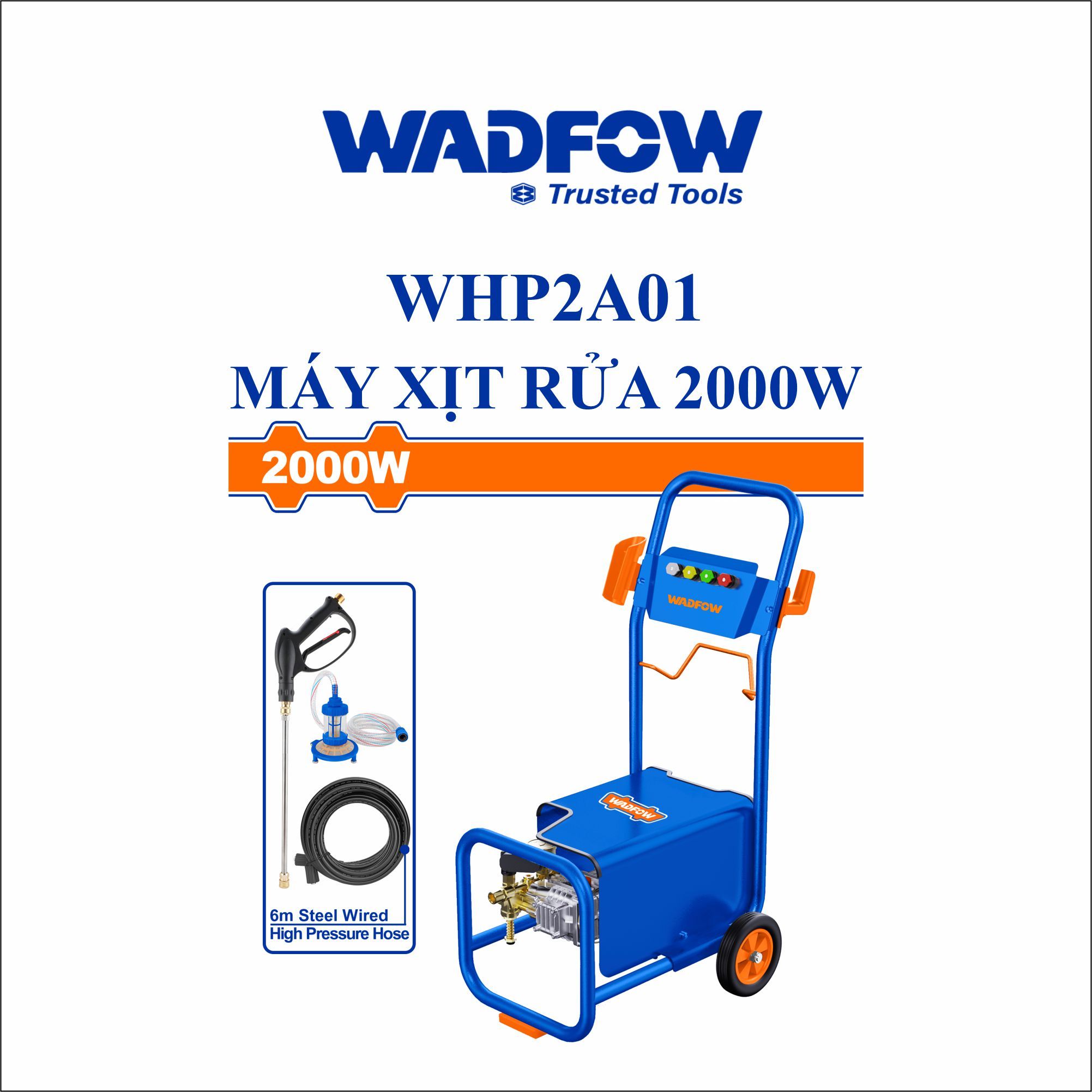  Máy xịt rửa 2000W WADFOW WHP2A01 