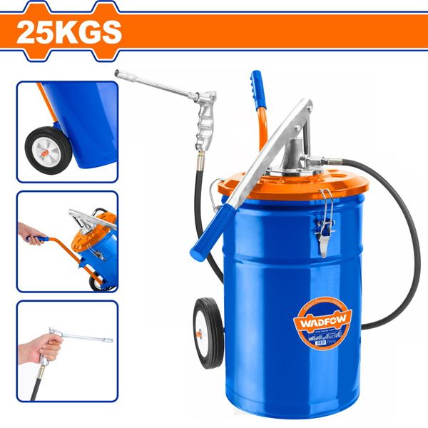 Dụng cụ bơm mỡ bò bằng tay 25kg WADFOW WHY2A25