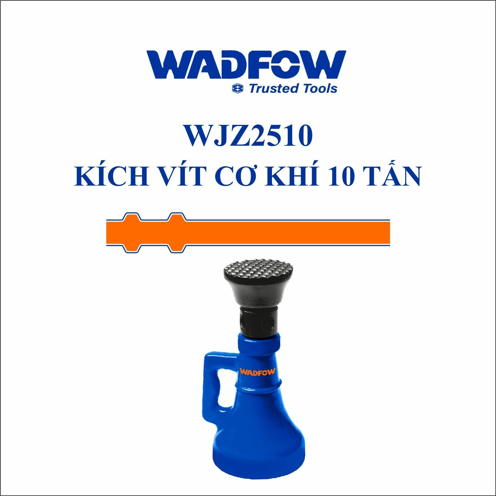  Đội răng cơ khí 10 tấn WADFOW WJZ2510 