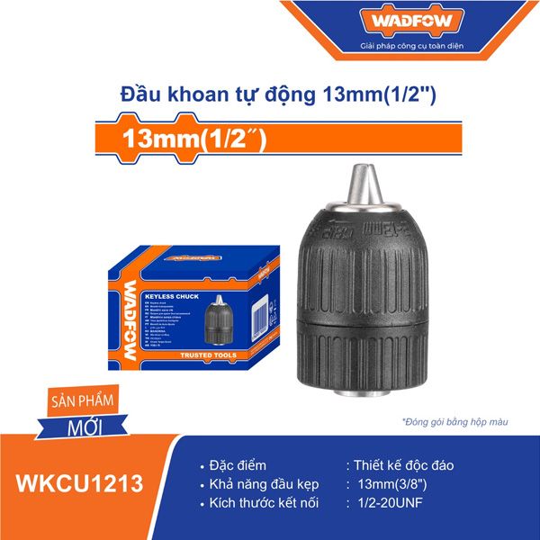 Đầu khoan tự động 13mm WADFOW WKCU1213