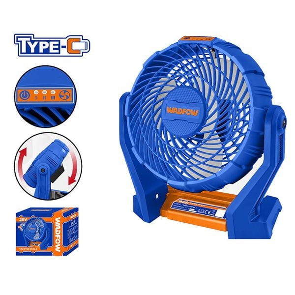 Quạt dùng pin 12V WADFOW WLF1507