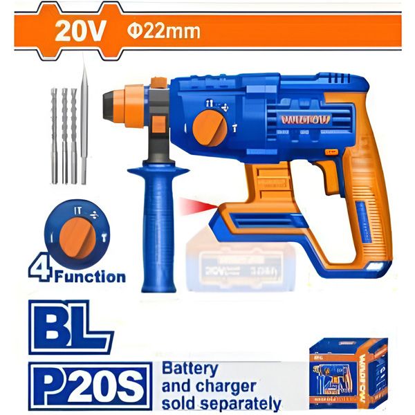 Máy khoan bê tông dùng pin 20V WADFOW WLM15220