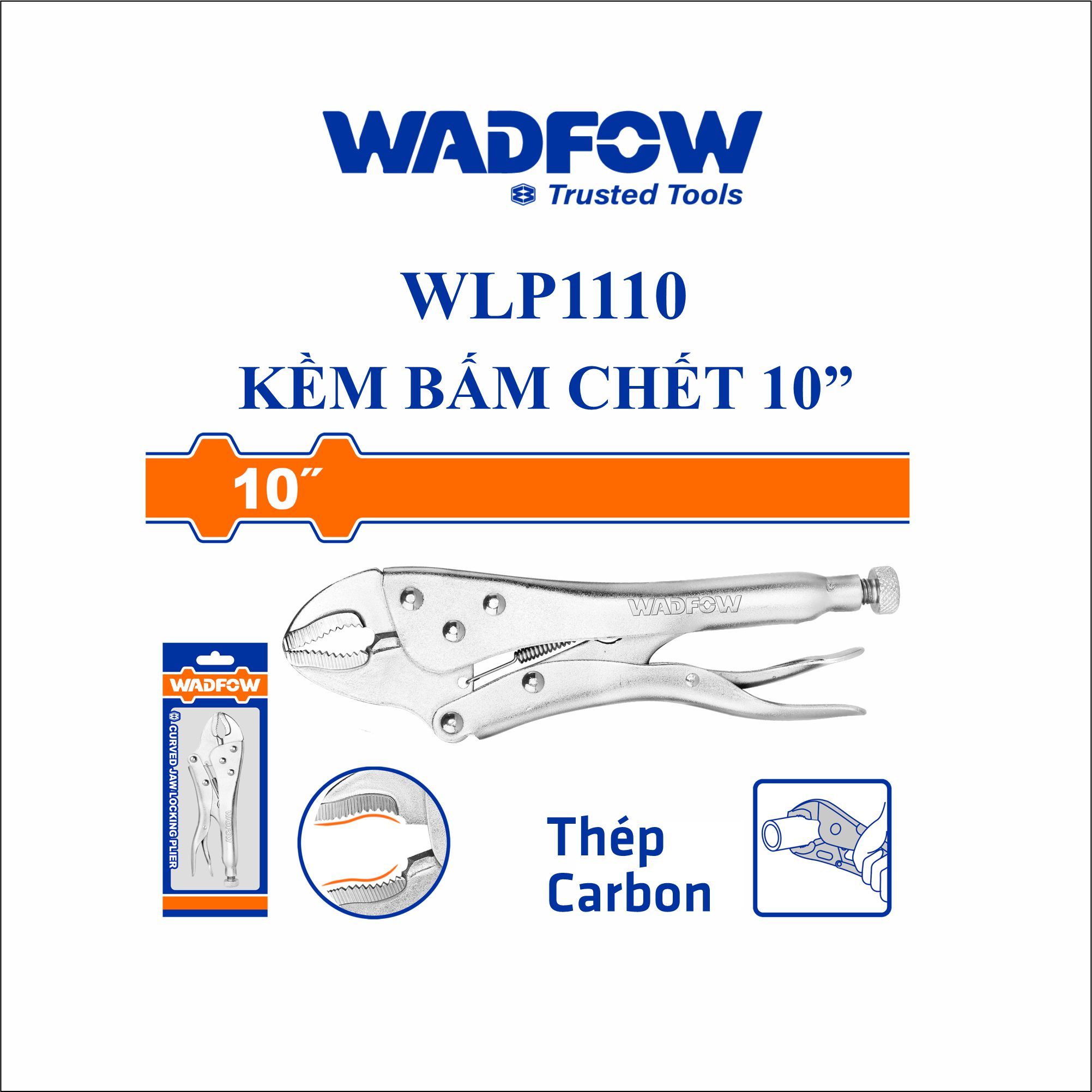  Kìm bấm chết 10 Inch WADFOW WLP1110 