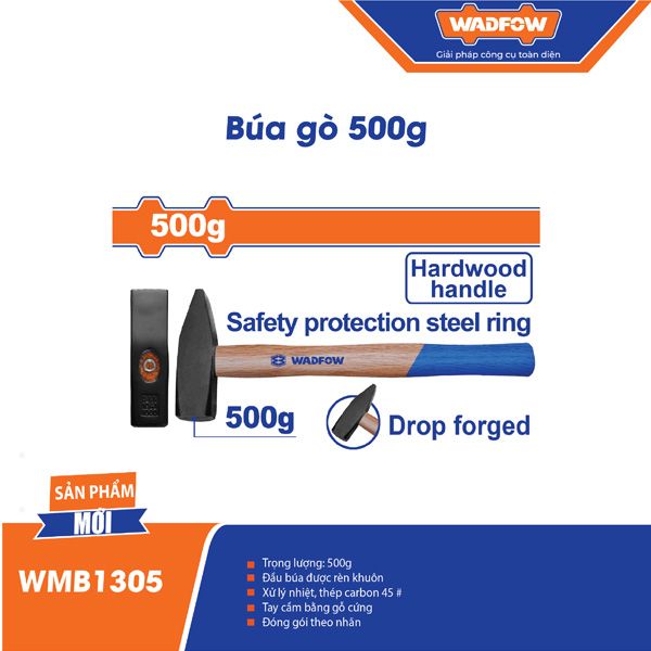 Búa gò 500g WADFOW WMB1305