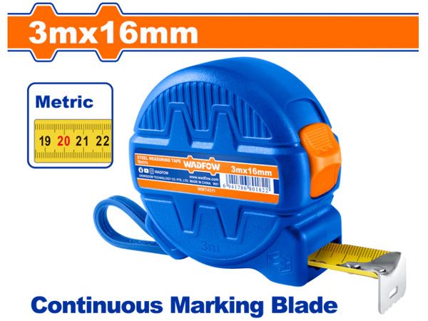 Thước kéo thép 3mx16mm WADFOW WMT4311