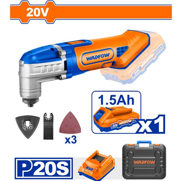 Máy cắt đa năng dùng pin 20V WADFOW WMUP5021
