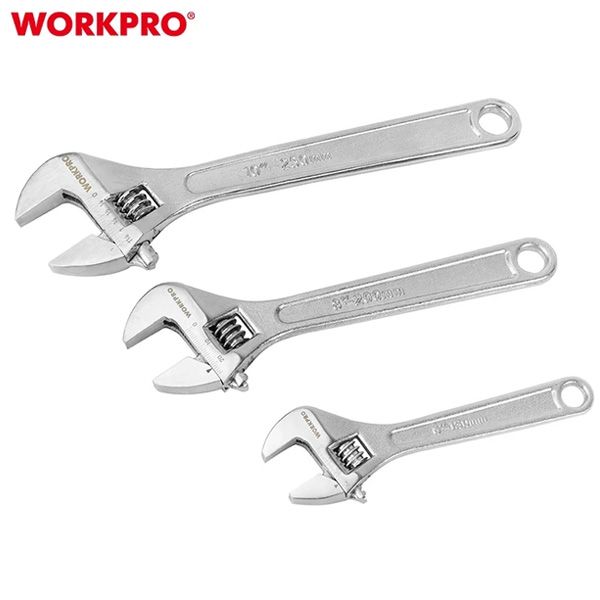 Bộ 3 cây mỏ lết 6, 8, 10 Inch Workpro WP202514