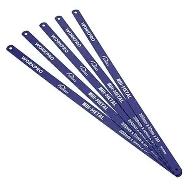 Bộ 5 lưỡi cưa sắt 12 Inch/ 300mm 18T Workpro WP215032