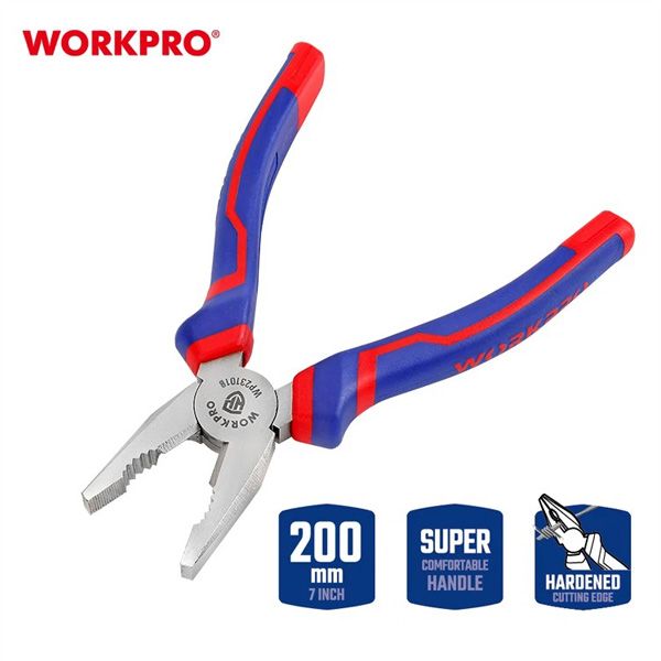 Kìm điện đa năng 8 inch 200mm Workpro WP231018