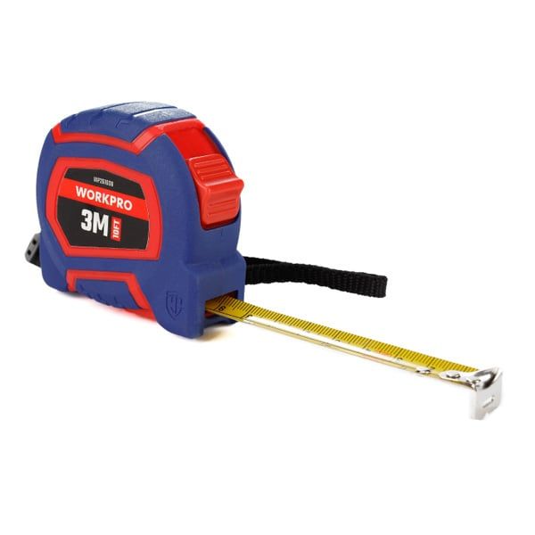 Thước kéo thép tráng nylon 3m Workpro WP261008
