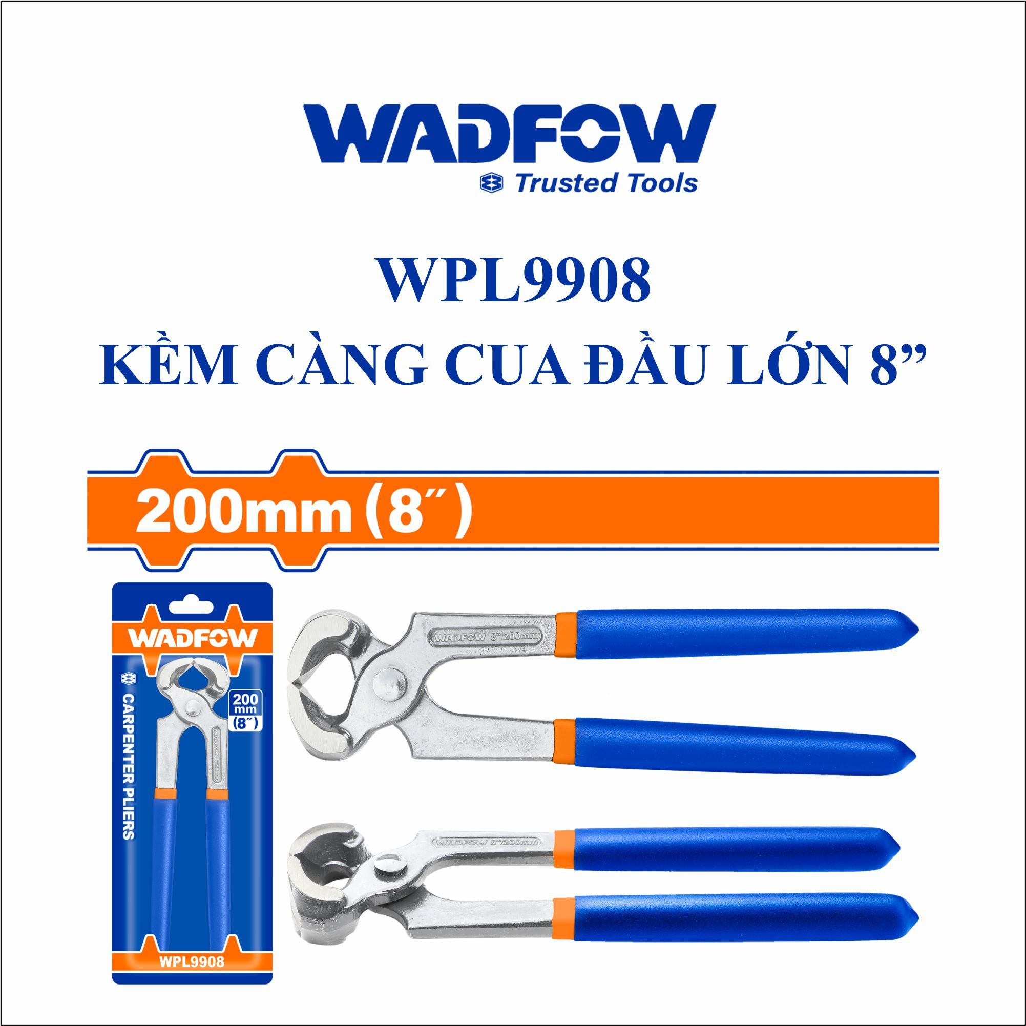  Kìm càng cua đầu lớn 8 Inch WADFOW WPL9908 