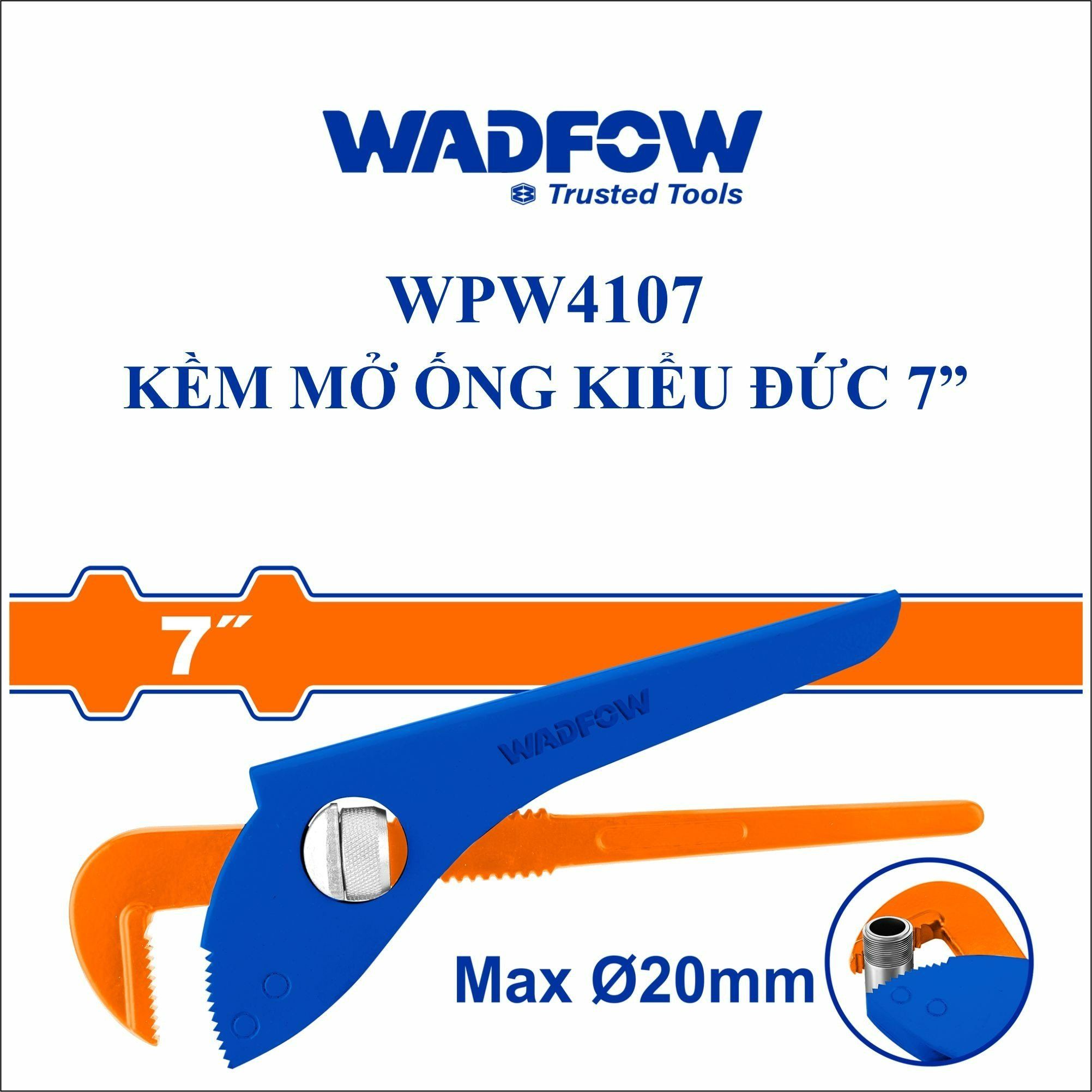  Kìm mở ống kiểu Đức 7 Inch WADFOW WPW4107 