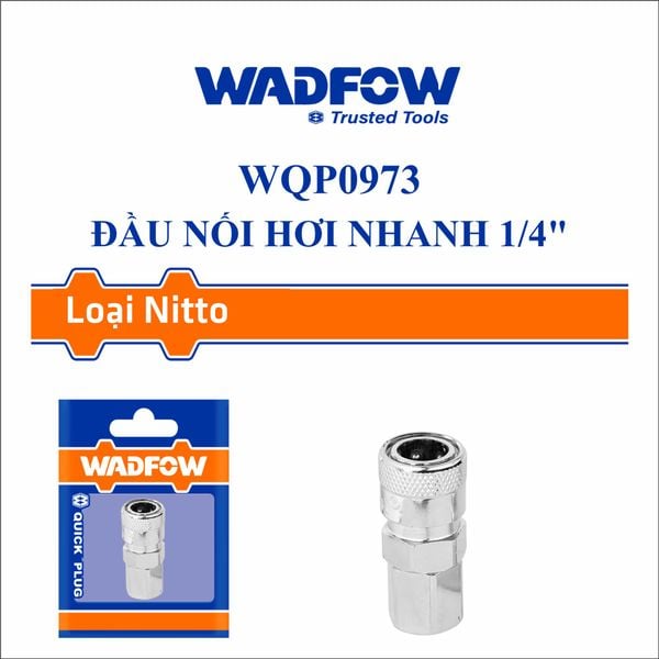 Đầu nối hơi nhanh 1/4 Inch WADFOW WQP0973