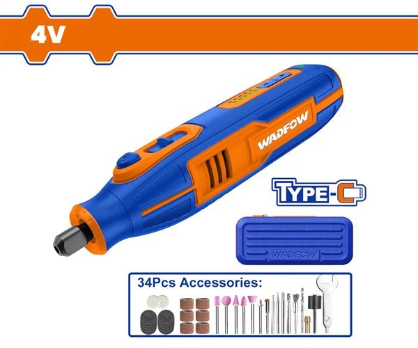 Máy mài mini dùng pin 4V WADFOW WRYP1504