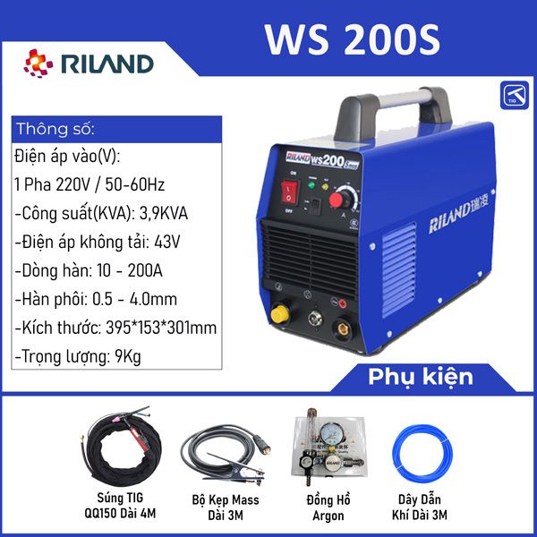 Máy hàn TIG Riland WS 200S