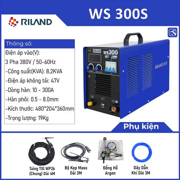 Máy hàn TIG Riland WS 300S