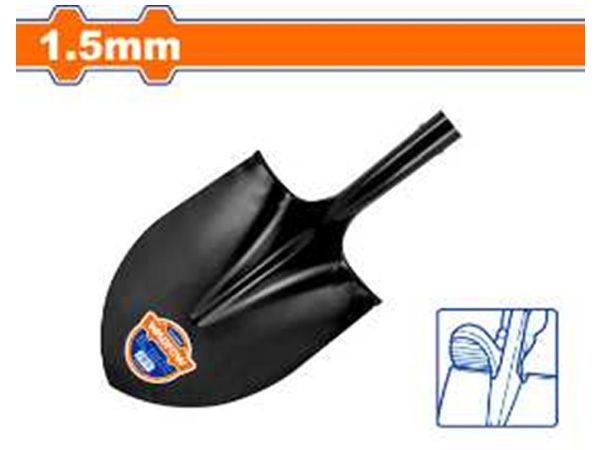 Đầu xẻng thép 210x270mm WADFOW WSEH5A02