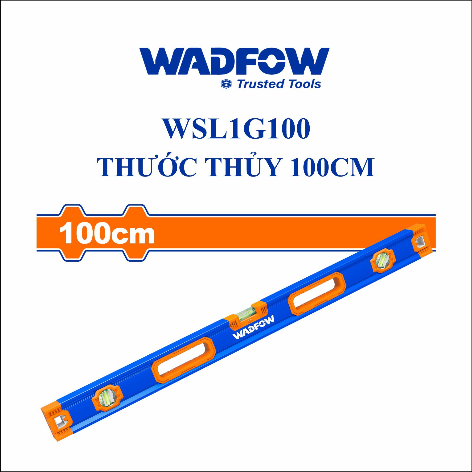  Thước thủy 100cm WADFOW WSL1G100 