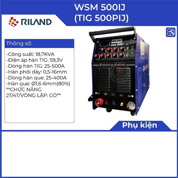 Máy hàn TIG Riland WSM 500IJ