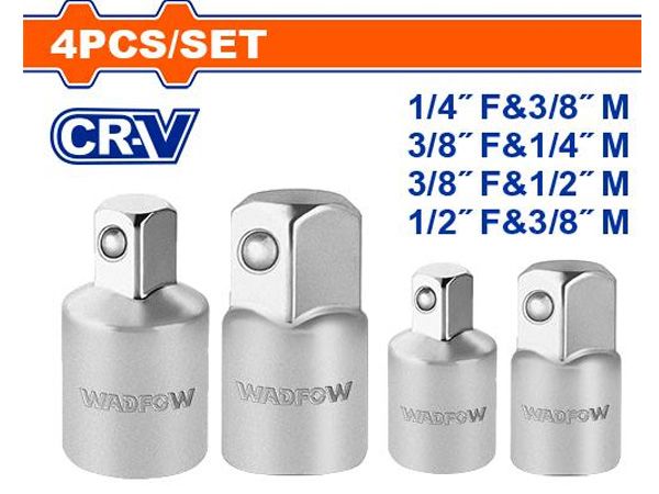Bộ 4 Đầu tuýp chuyển đổi WADFOW WST9604