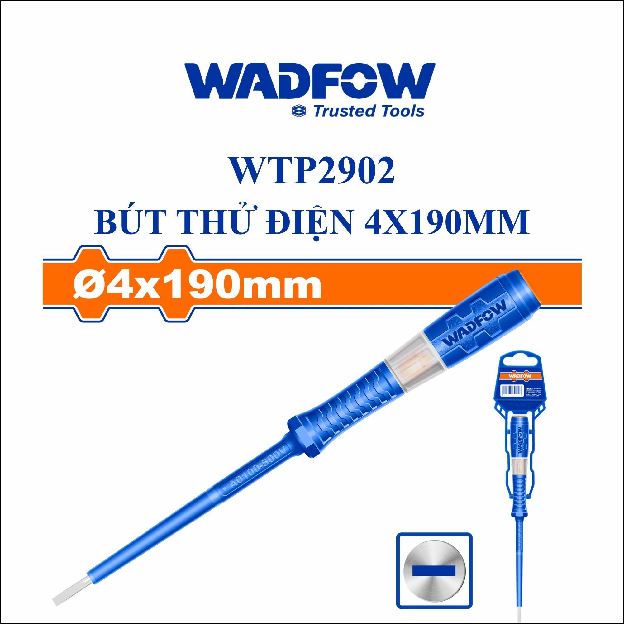  Bút thử điện 4x190mm WADFOW WTP2902 