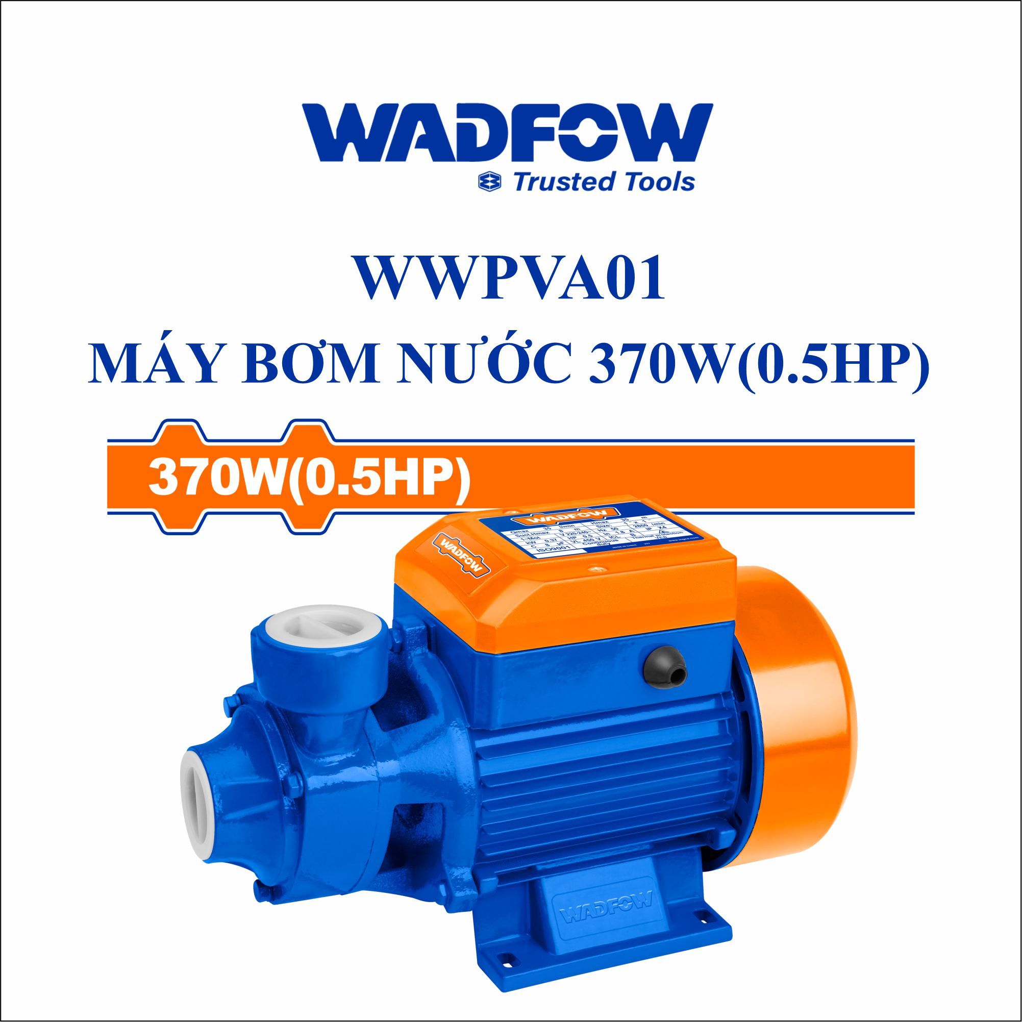  Máy bơm nước 370W(0.5HP) WADFOW WWPVA01 