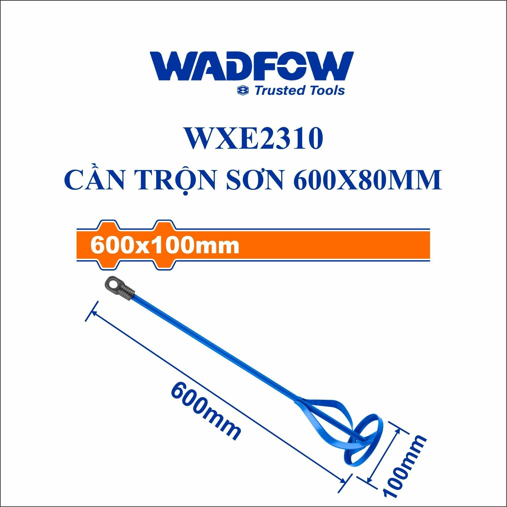  Cần trộn sơn 600x80mm WADFOW WXE2310 