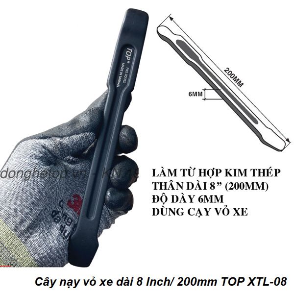 Cây nạy vỏ xe dài 8 Inch/ 200mm TOP XTL-08