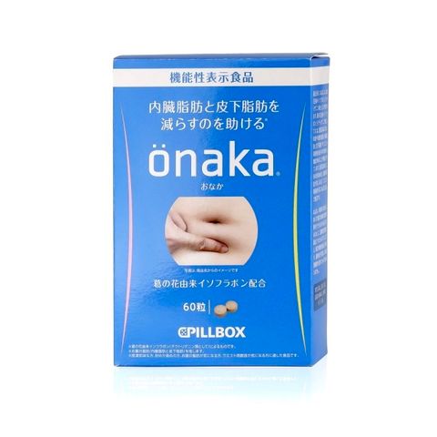 Viên uống giảm mỡ bụng Onaka Pillbox Nhật Bản - 60 viên