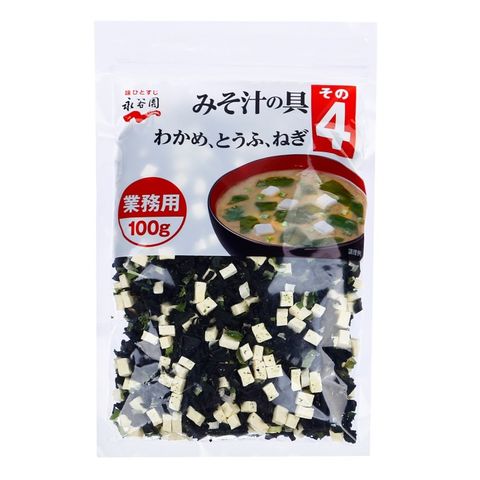 Canh Miso Rong biển đậu hủ sấy khô - 100g Nhật Bản