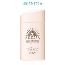 Kem chống nắng dưỡng da dạng sữa cho da nhạy cảm và trẻ em Anessa SPF 50+ PA++++ 60ml