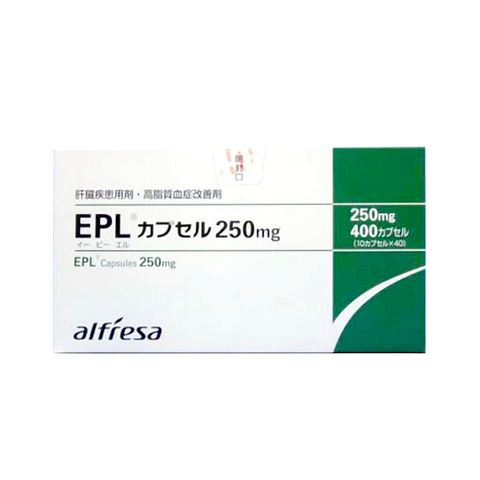 Viên uống điều trị gan nhiễm mỡ, men gan cao và các bệnh về gan EPL Capsules 250mg Alfresa - 400 viên