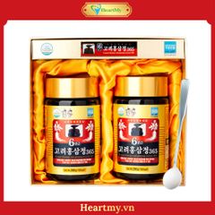 Cao Hồng Sâm 365 Hàn Quốc 6 Năm Tuổi | Hộp 2 Lọ x 240g