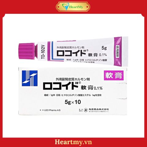 Kem Bôi Vết Đốt Côn Trùng Rokoito Locoid Ointment 0.1% Nhật Bản | Tuýp 5gr