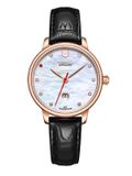 ĐỒNG HỒ TOPHILL TE059L.PB3238 Nữ Máy automatic Dây da Kính sapphire 5ATM