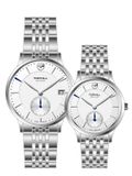 ĐỒNG HỒ TOPHILL TA051G.S1652 & TA051L.S1652 Cặp Máy quartz(pin) Kính sapphire 5ATM