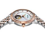 ĐỒNG HỒ TOPHILL TE035L.M7238 Nữ dây Thép 316L máy Automatic kính Sapphire Size 31mm 5ATM