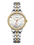 ĐỒNG HỒ TOPHILL TE058L.S6238 Nữ Máy automatic Dây thép 316L Kính sapphire 5ATM