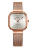 ĐỒNG HỒ TOPHILL TS003L.S3292 Nữ dây Lưới máy Quartz kính Sapphire Size 27x27mm 3ATM