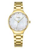 ĐỒNG HỒ TOPHILL TS017L.S2237 Nữ Dây thép 316L Máy Quartz Kính Sapphire Size 30mm 5ATM