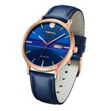 ĐỒNG HỒ TOPHILL TS019G.PL3352 Nam dây da máy Quartz kính Sapphire Size 40mm 5ATM
