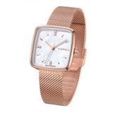 ĐỒNG HỒ TOPHILL TS021L.3287 Nữ Máy Quartz(pin) Kính sapphire Size 28x29mm 3ATM