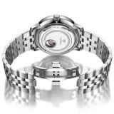 ĐỒNG HỒ TOPHILL TW070G.S1238 Nam dây thép 316L máy Automatic kính Sapphire Size 43mm 5ATM